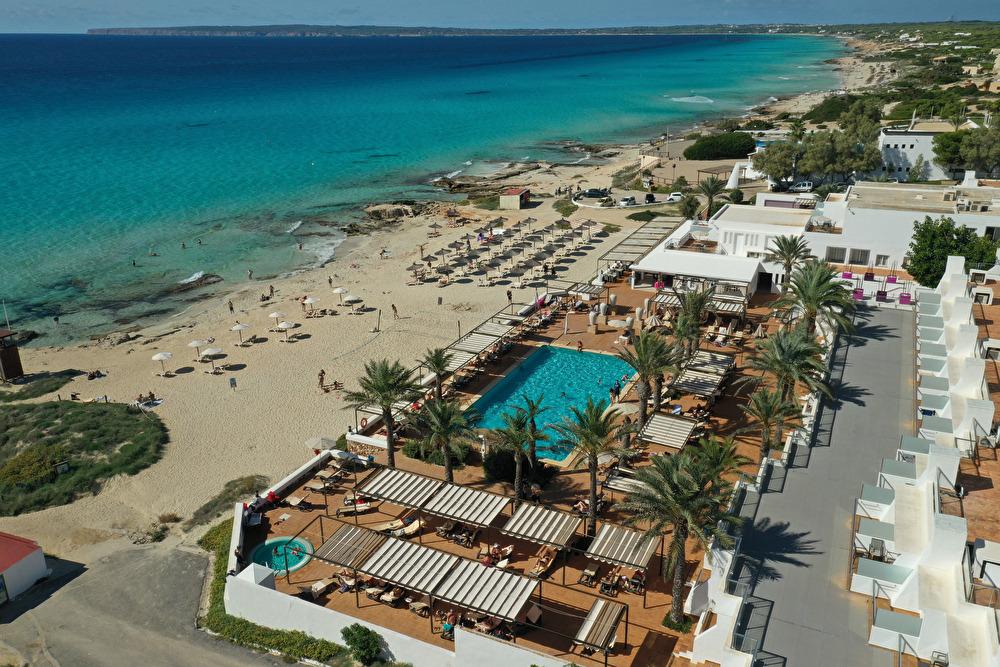 Riu La Mola Hotel Playa Migjorn Buitenkant foto