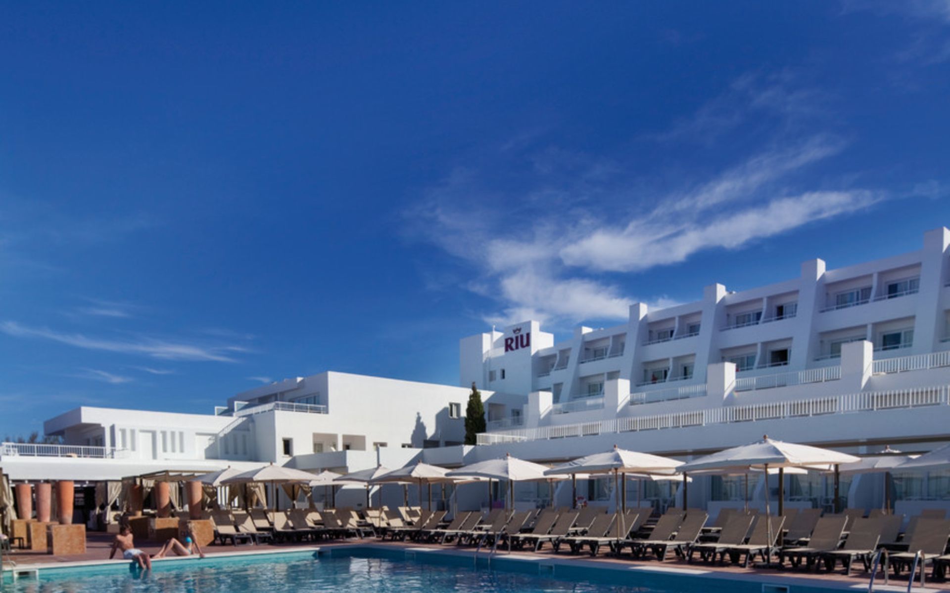 Riu La Mola Hotel Playa Migjorn Buitenkant foto